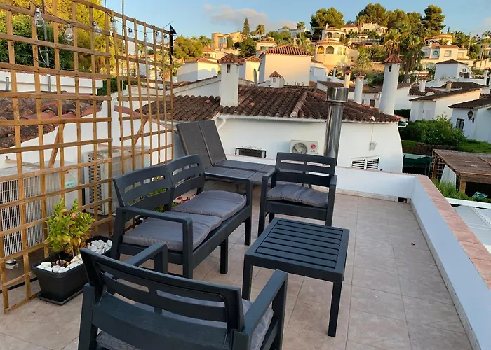 בית נופש Con Piscina, 2 Terrazas Privadas, Wifi, Bbq